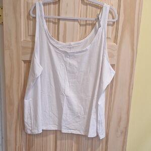 Women's White Tank Top